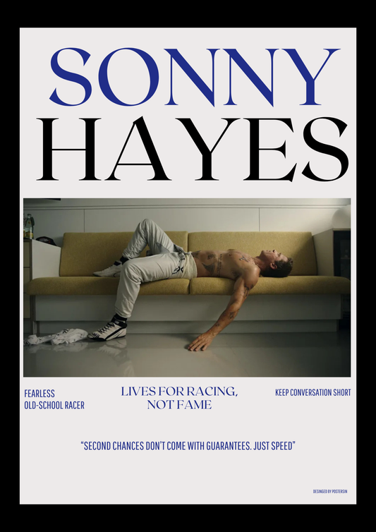 SONNY HAYES POSTER