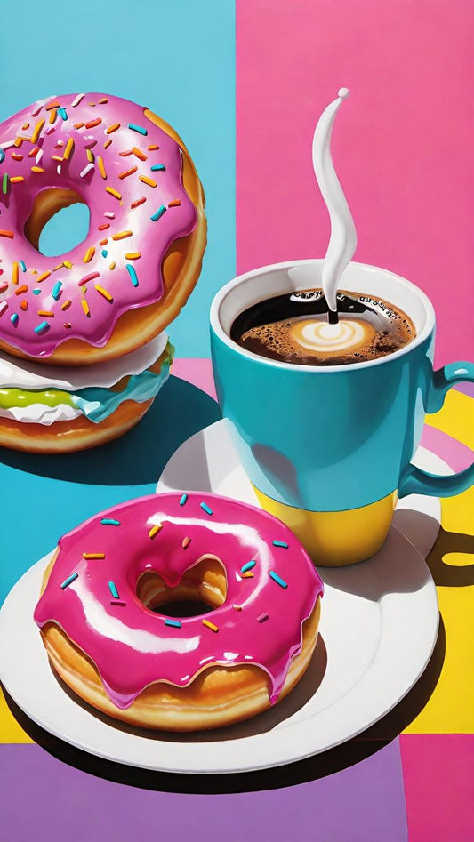 MODERN COFFEE SHOP ART