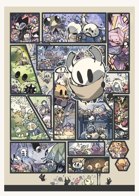HOLLOW KNIGHT COMIC POSTER