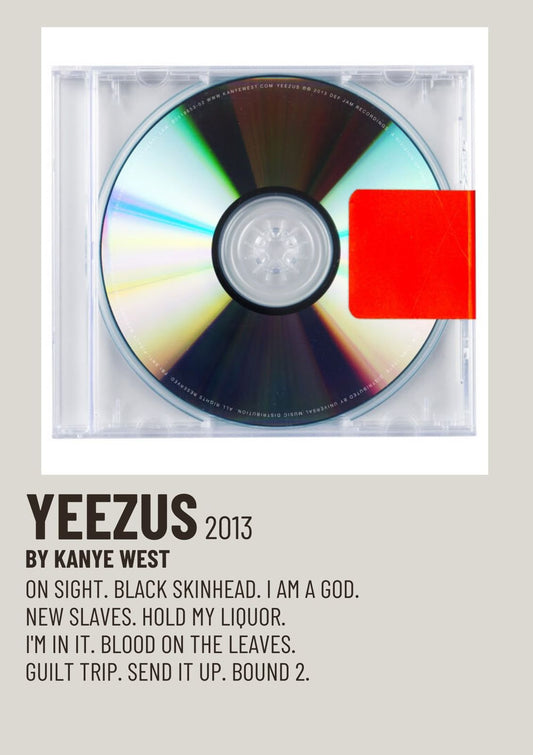 yeezus kanye poster